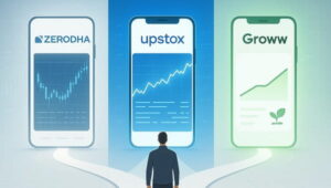 Zerodha vs. Upstox vs. Groww